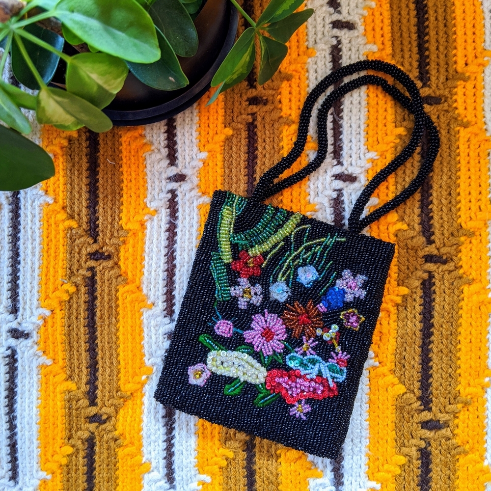 Vintage Beaded Purse